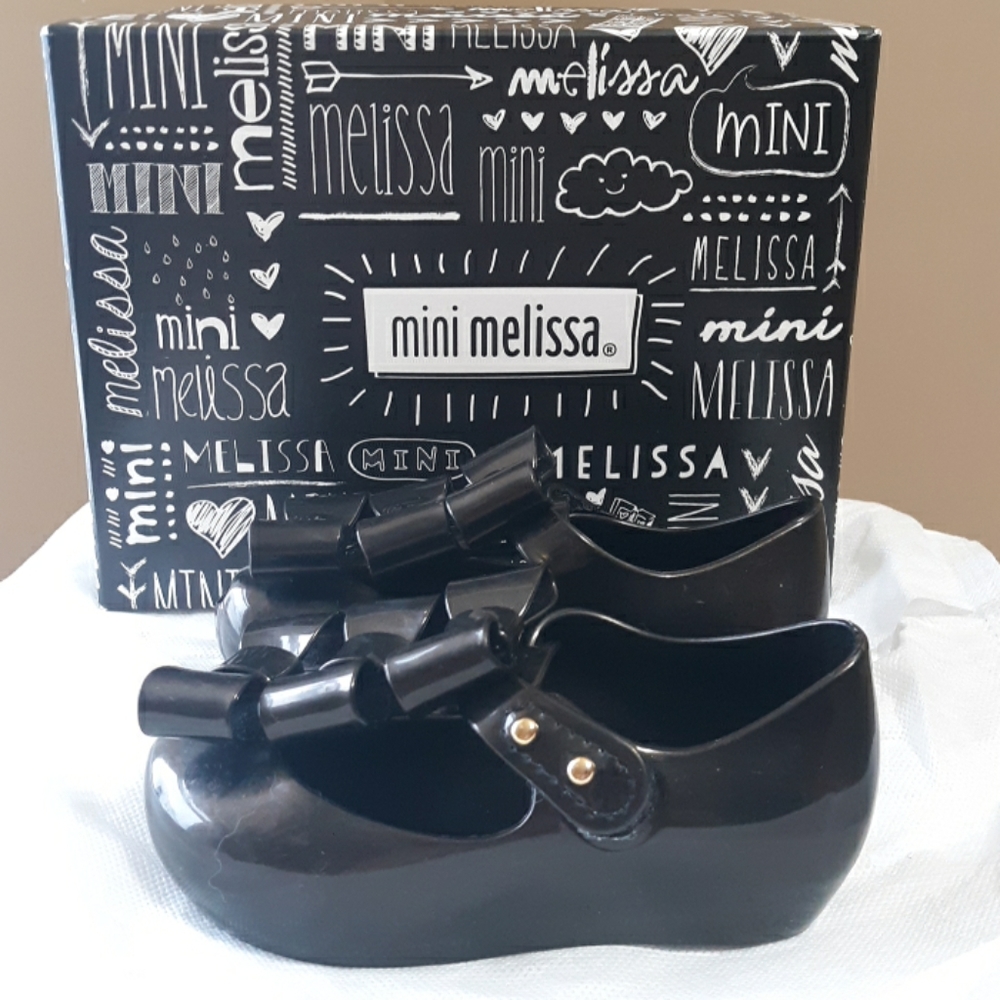 Mini Melissa's Ultragirl Triple Bow dress shoes - Picture 4 of 8